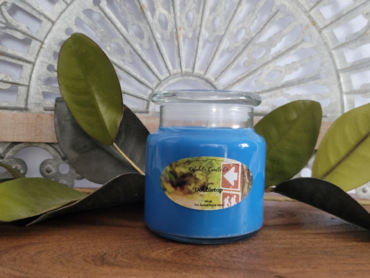 Doubletop 18 oz. single wick soy candle